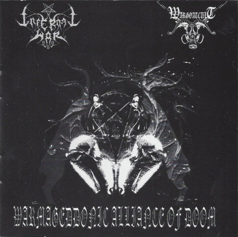 Infernal War 666 / Wargoatcult - Warmageddonic Alliance Of Doom (CD)